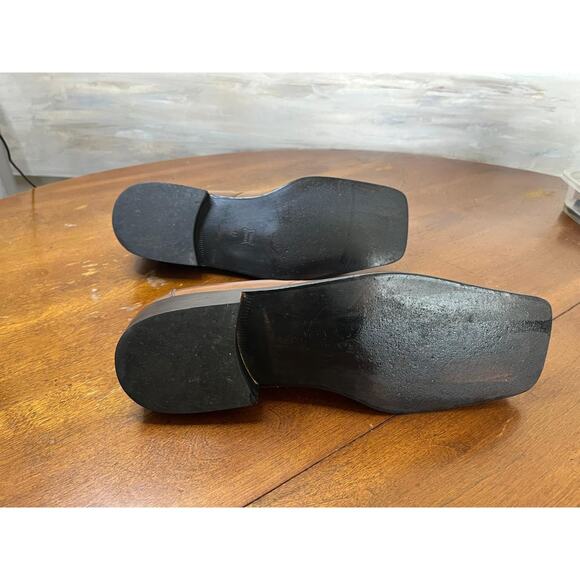 Stacy Adams Brown Leather Slip on shoes Size 12 - Picture 5 of 5